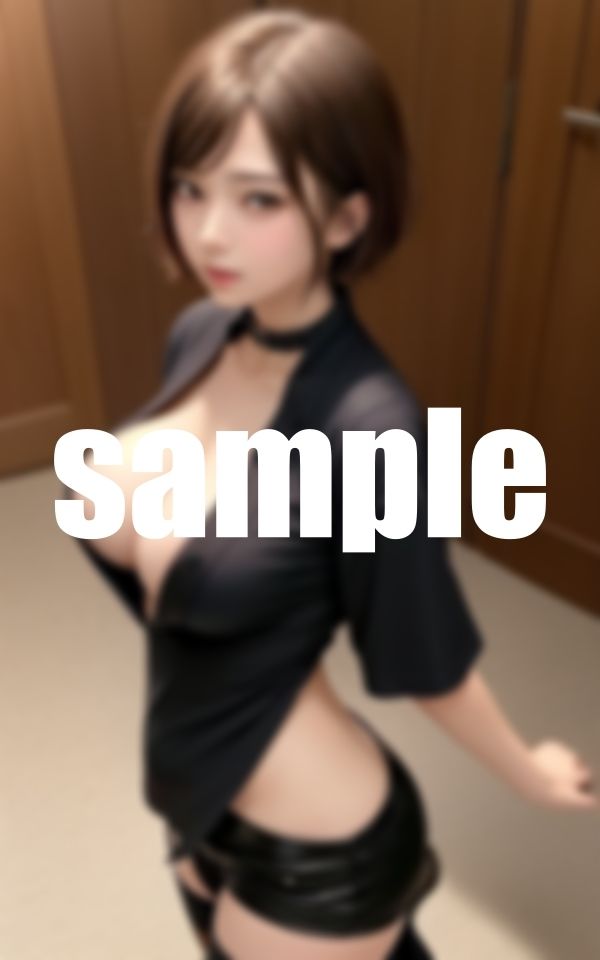 サンプル画像6:ショートカットの女の子〜綺麗な顔立ちなのに大胆〜(淫乱の海) [d_386016]