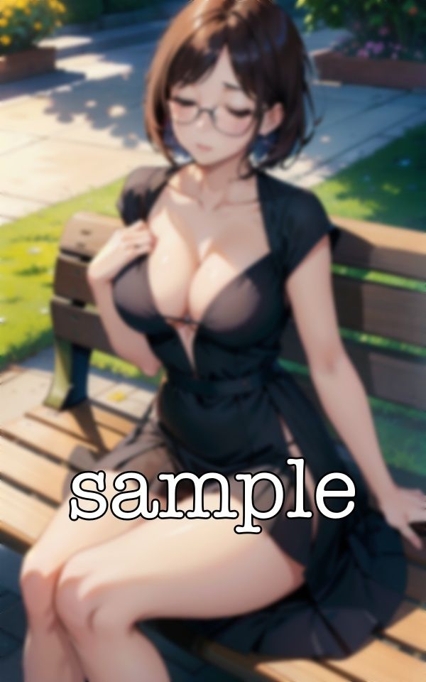 サンプル画像3:公園でナンパしてみた・・・眼鏡の推定Gカップ居眠りOLにナンパ突撃で成功！(性欲モンスター企画) [d_386028]