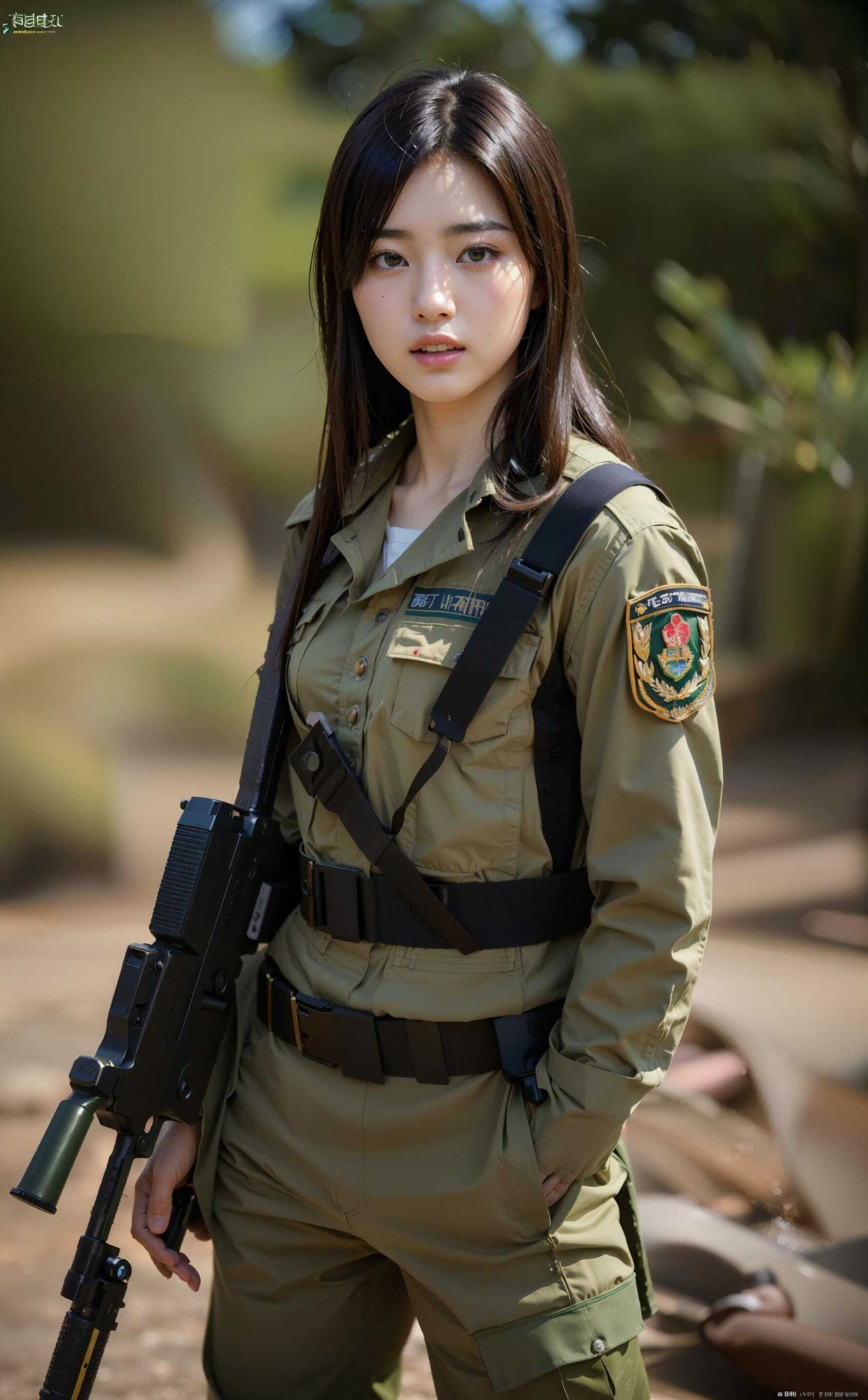 サンプル画像4:ミリタリー美女写真集(エロエロ委員) [d_386131]