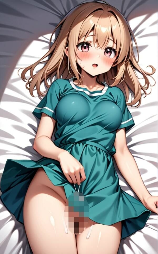 サンプル画像2:かわいい幼馴染のエッチなトコロ ノーブラだから見ないで！(ふわふわピンク) [d_386188]