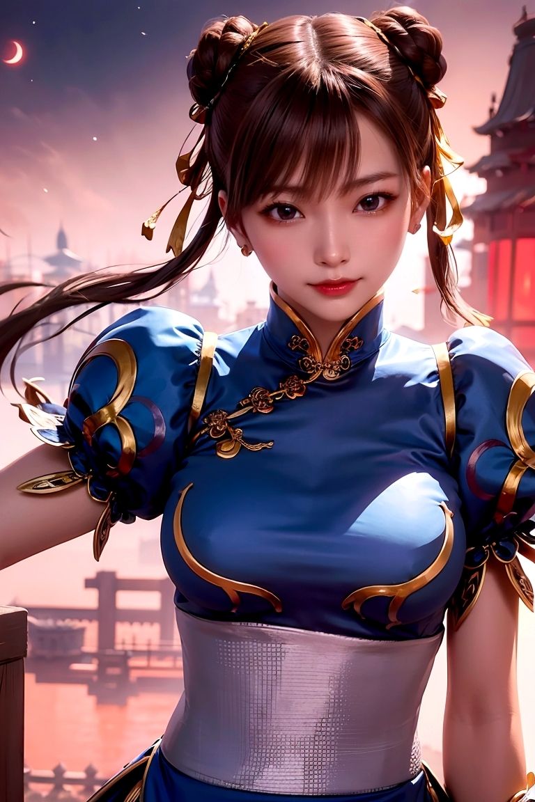 サンプル画像2:春麗☆写真集part2（ストリー◯ファイターのヒロイン）(クルミンのワンダーランド) [d_386193]