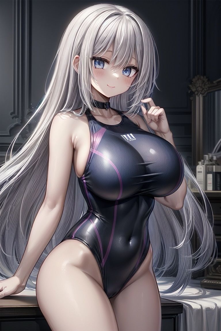 サンプル画像3:【R-15】巨乳競泳水着少女CG集(ふぉふぉ狐) [d_386205]