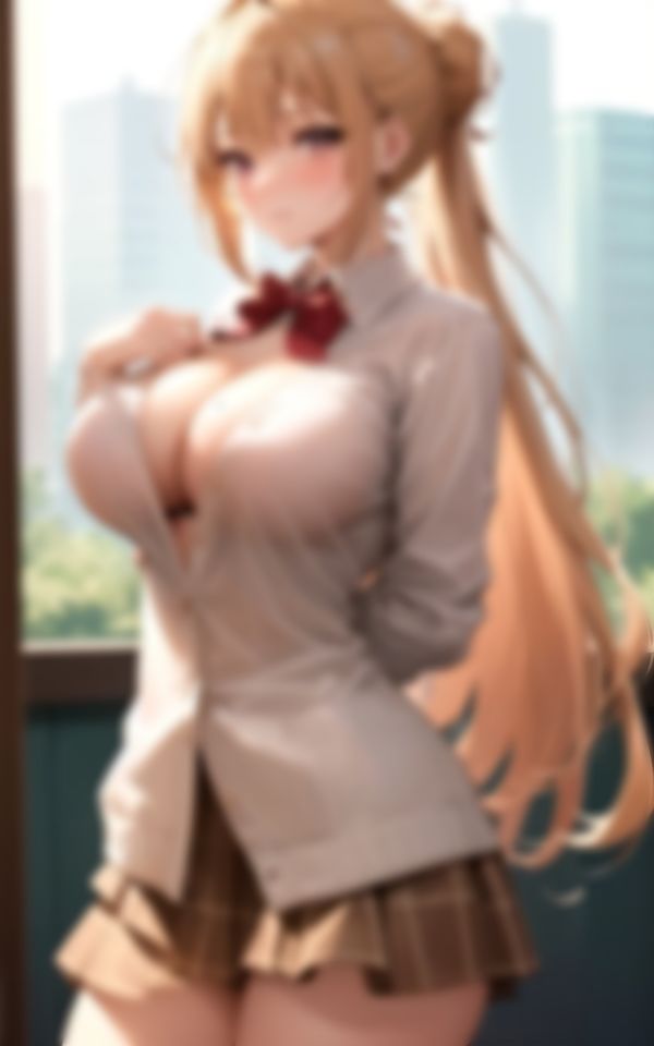 サンプル画像6:エロすぎる金髪ギャルが本気で男を落としにいったらこうなった(えい愛白書) [d_386365]