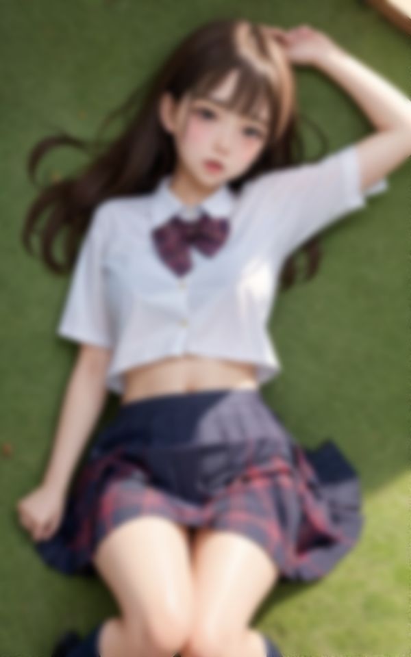 サンプル画像1:真面目そうな女学生の正体はパパ活大好き淫乱ビッチちゃん(AIファンタスティック) [d_386370]