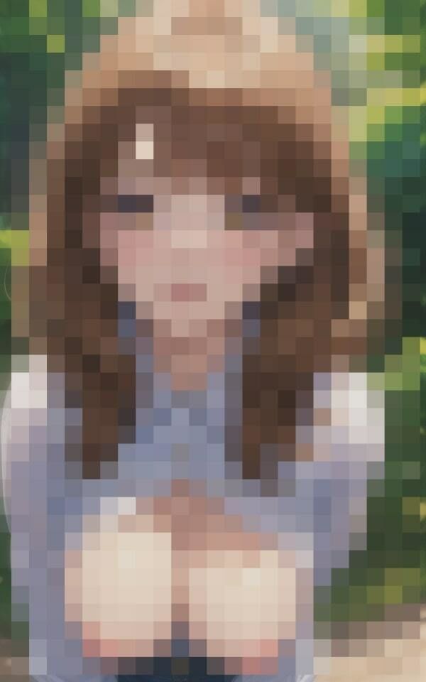 サンプル画像1:森で出会った美巨乳セクシー美女(SUN美女研究所) [d_386462]