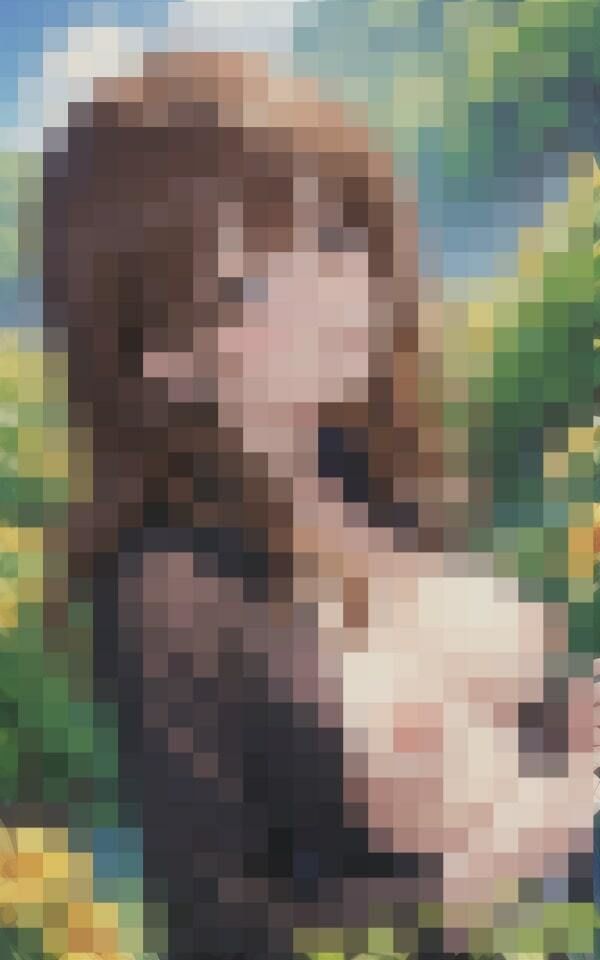 サンプル画像2:森で出会った美巨乳セクシー美女(SUN美女研究所) [d_386462]