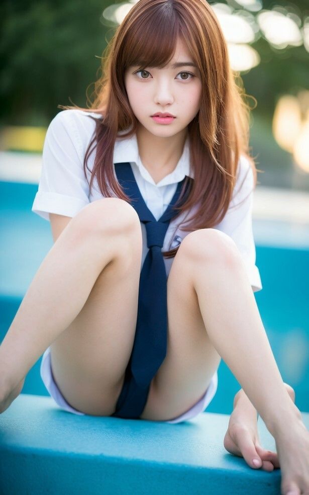 サンプル画像4:座り方が素敵すぎる美女 AIグラビア写真集(デジタル・ヴィジョン・メディア) [d_386508]