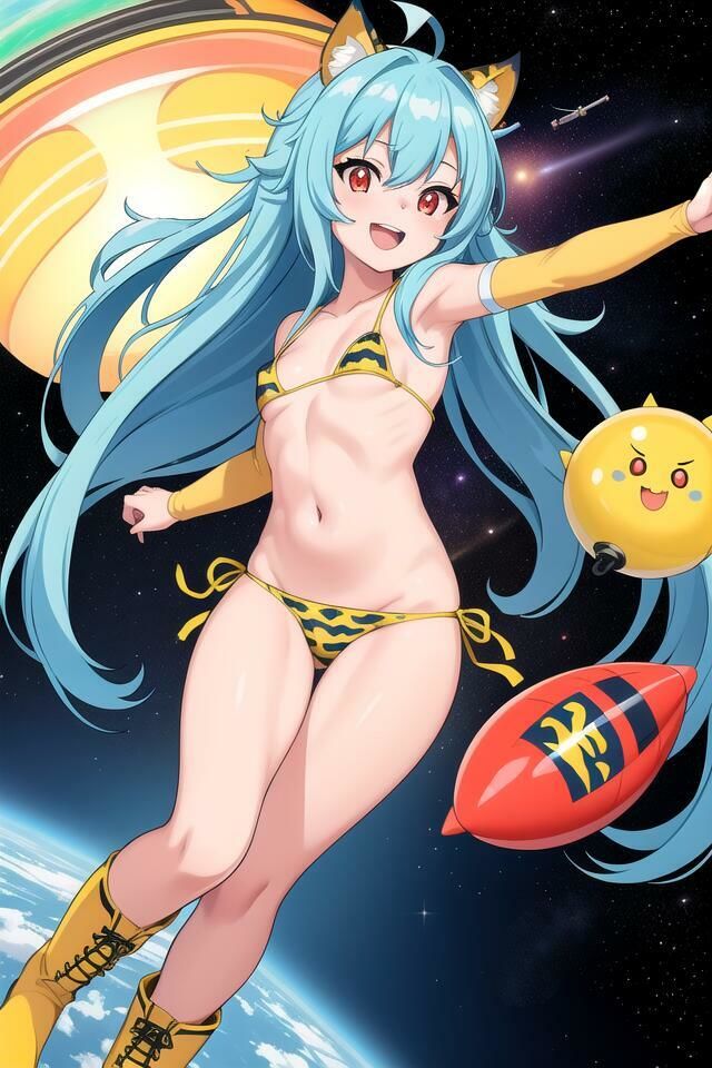 サンプル画像1:うる☆やつら らむちゃんの宇宙旅行 CGシリーズ第5弾(アイドル・マイスター) [d_386718]