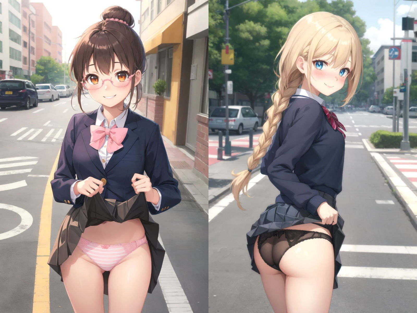 サンプル画像2:とつげき！街角JK〜あなたのぱんつ見せてください〜(ぱんつ工房) [d_386722]