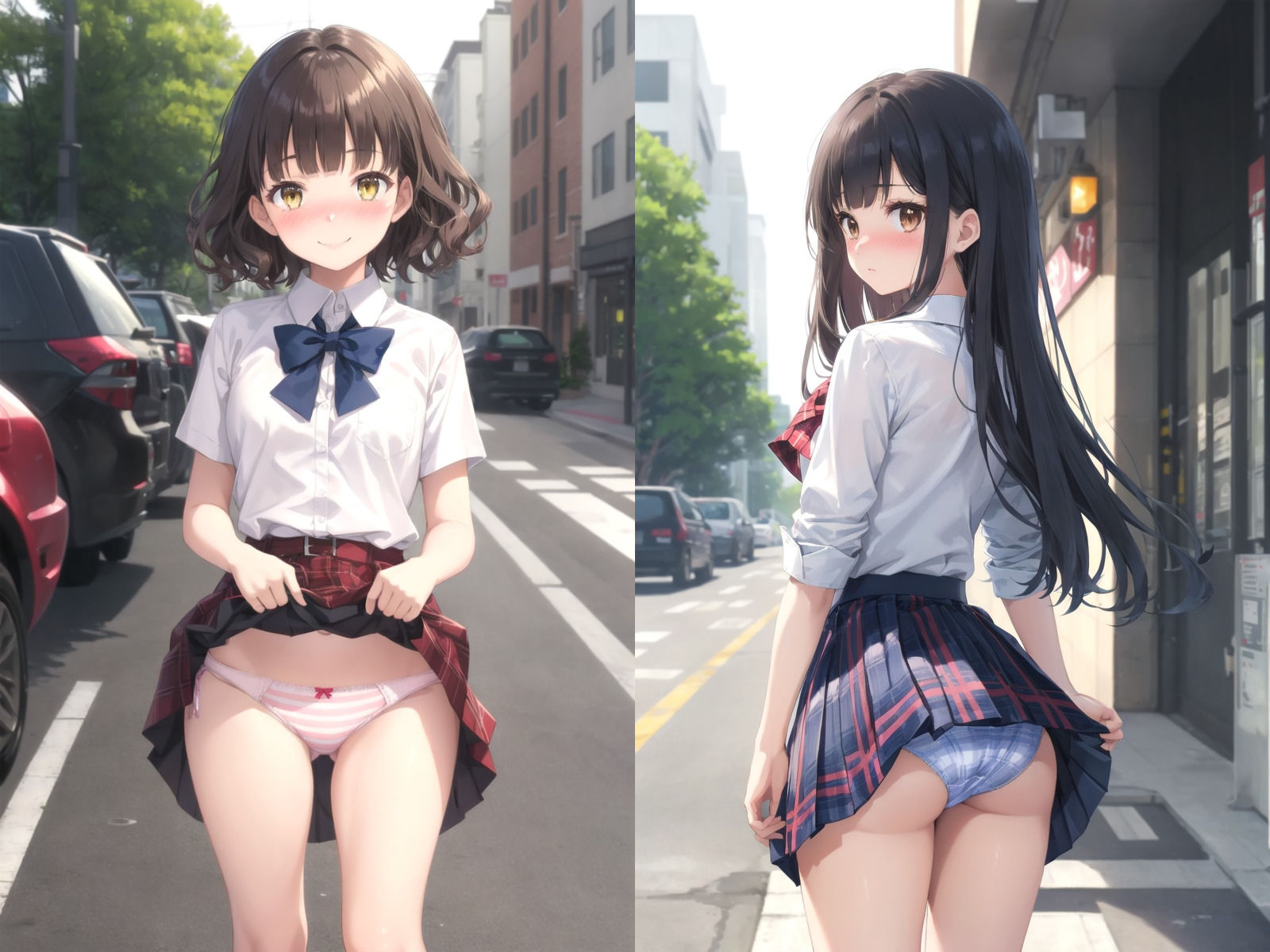 サンプル画像3:とつげき！街角JK〜あなたのぱんつ見せてください〜(ぱんつ工房) [d_386722]