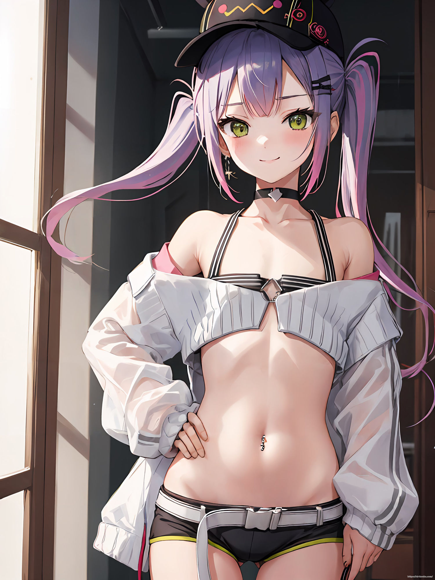 サンプル画像6:AI貧乳少女2024年2月イラスト集(AI貧乳少女) [d_386746]