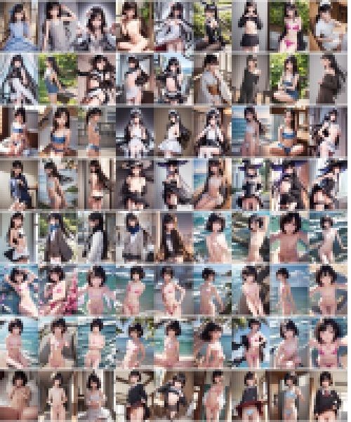 AI貧乳少女2024年2月イラスト集の画像7
