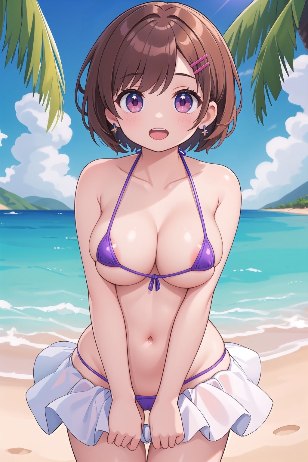 サンプル画像1:ナンゴクバカンス(ぷるっきゃお) [d_386794]