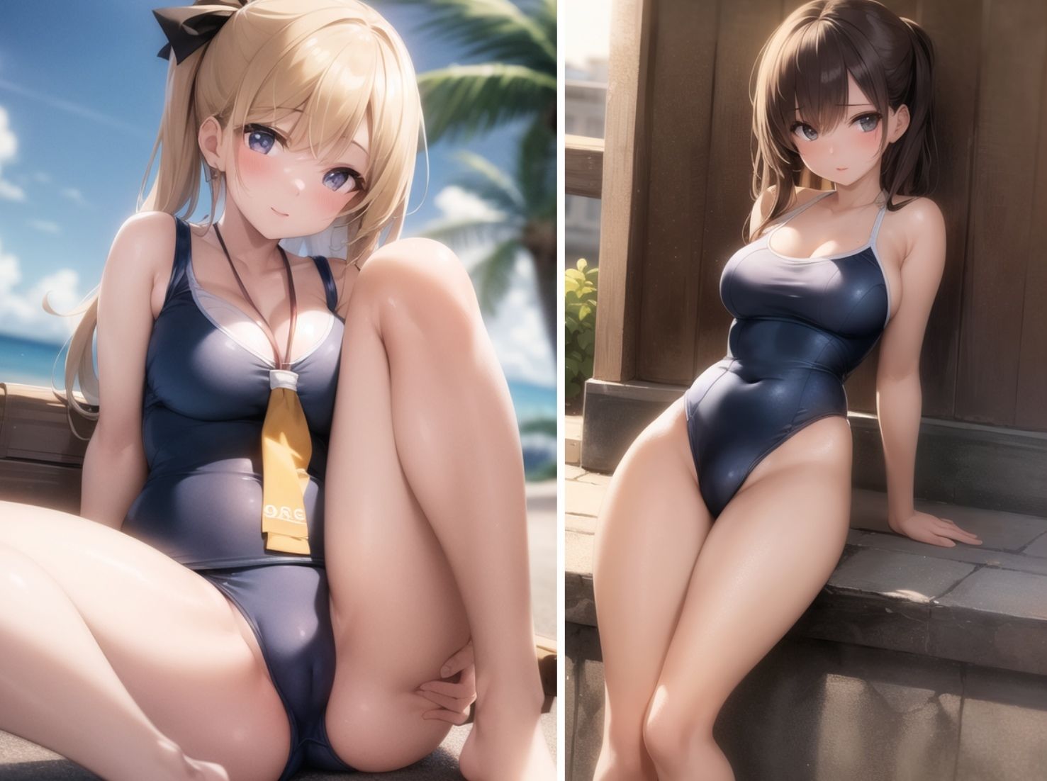 サンプル画像2:水着美少女画像集(性癖アンソロジー) [d_386810]