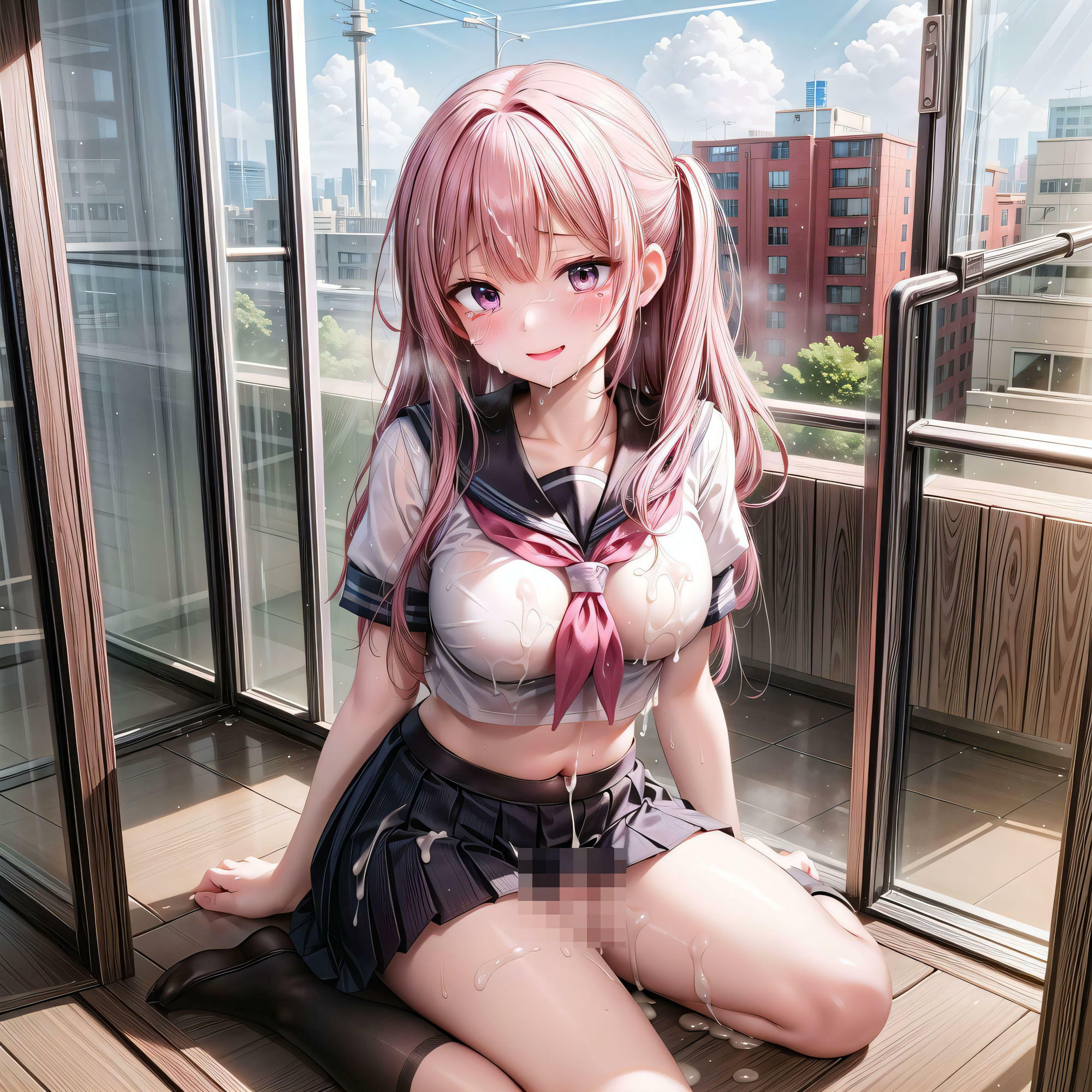 サンプル画像1:学校は無料食べ放題(官能ラビリンス) [d_386838]