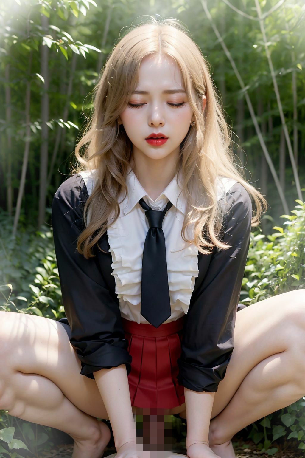 サンプル画像6:青姦JK 【No.04】 遊園地デート編(AIパール) [d_386871]