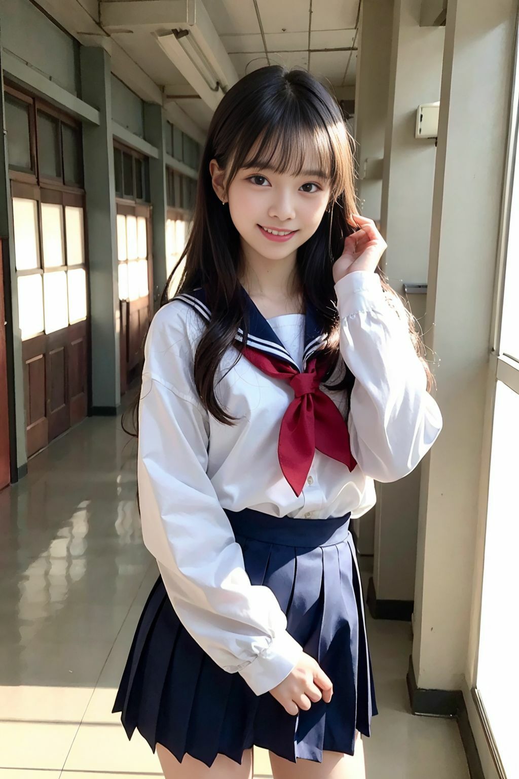 サンプル画像1:女子校生禁断生プレイ学園(色畑) [d_386878]