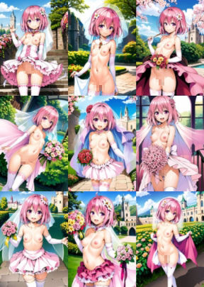 サンプル画像4:vol.23 第3王女4 （ウェディングドレス・胸小さめ）(inspire2000) [d_386915]