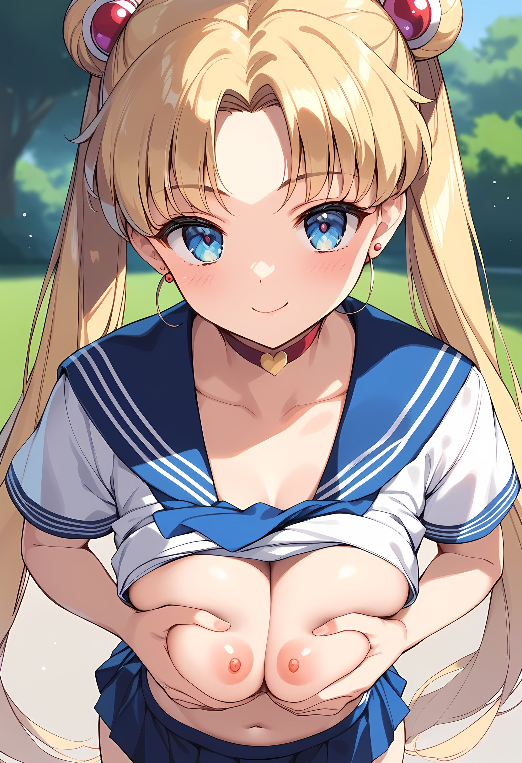 サンプル画像1:セーラー戦士、お仕置き中！(山華愁鳴（さんかしゅうめい）) [d_386945]