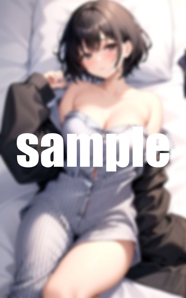 サンプル画像5:終電を乗り過ごした同僚とホテルに泊まりイタズラSEX(愛撫センサー) [d_386948]