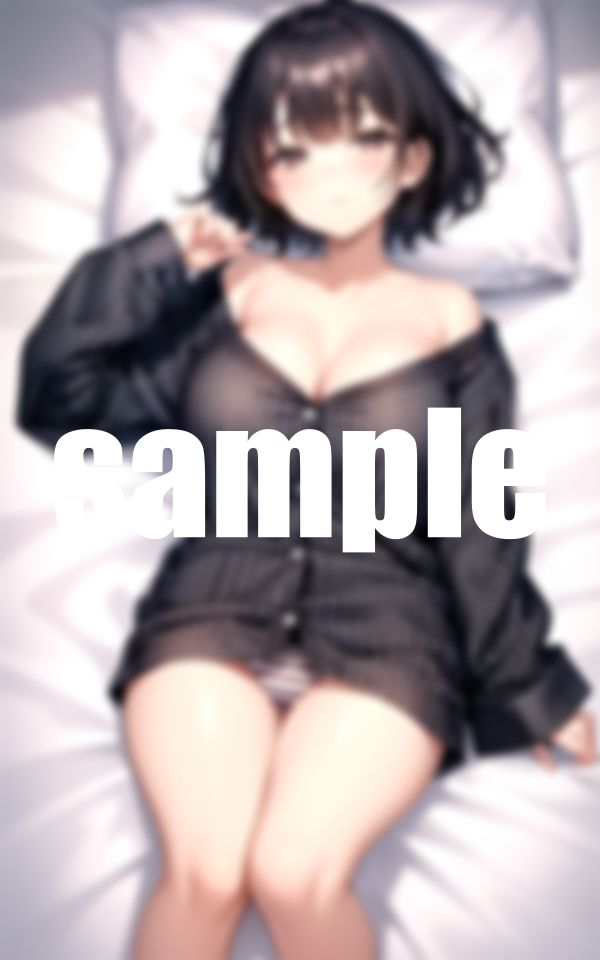 サンプル画像6:終電を乗り過ごした同僚とホテルに泊まりイタズラSEX(愛撫センサー) [d_386948]