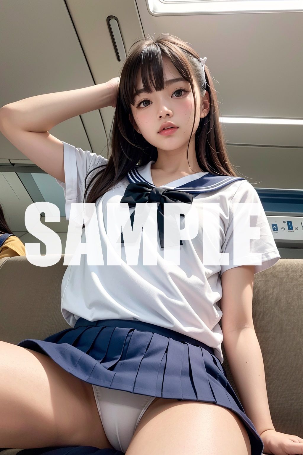 サンプル画像1:キュートなパンチラ電車(A_LOVE_A) [d_386960]