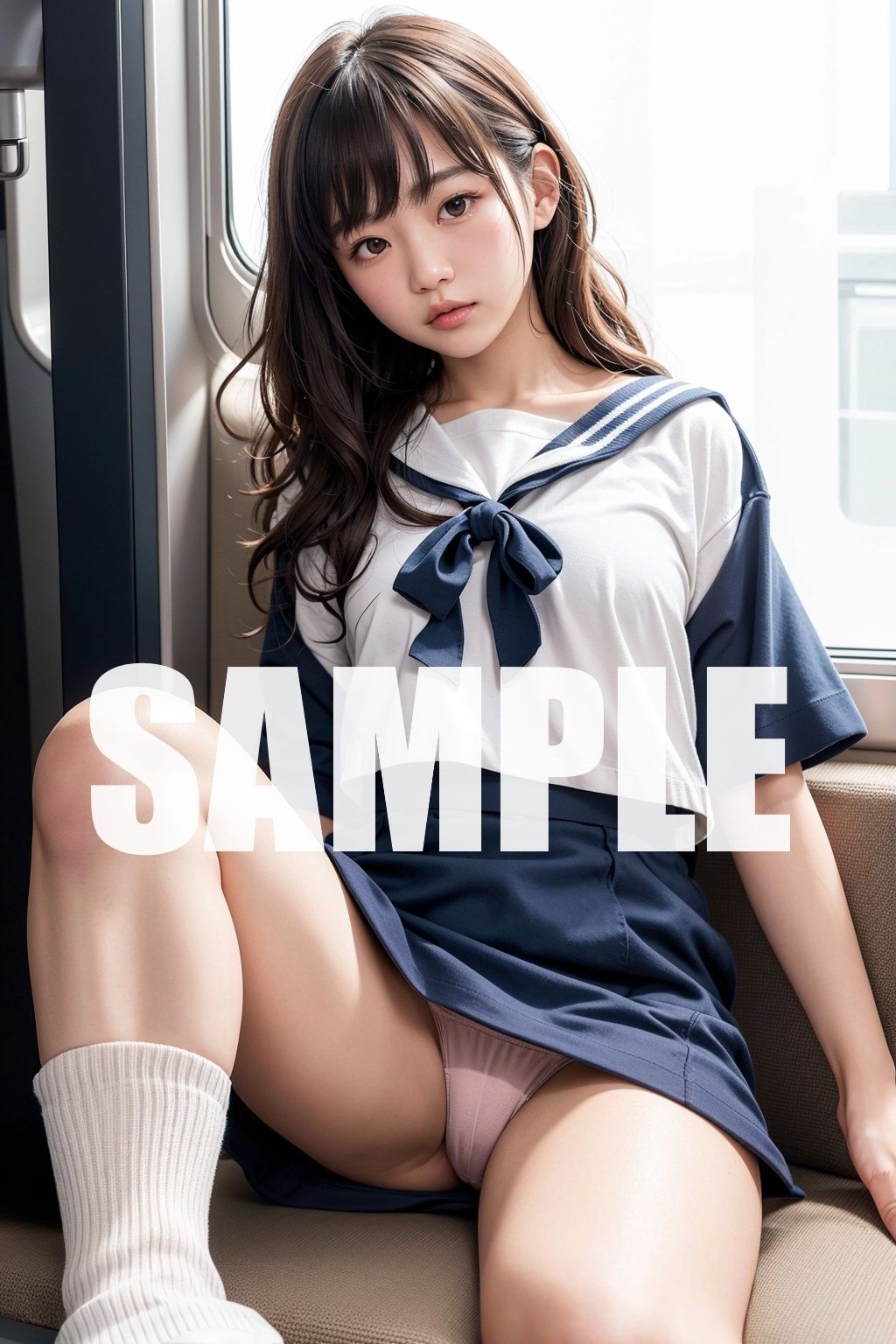 サンプル画像3:キュートなパンチラ電車(A_LOVE_A) [d_386960]