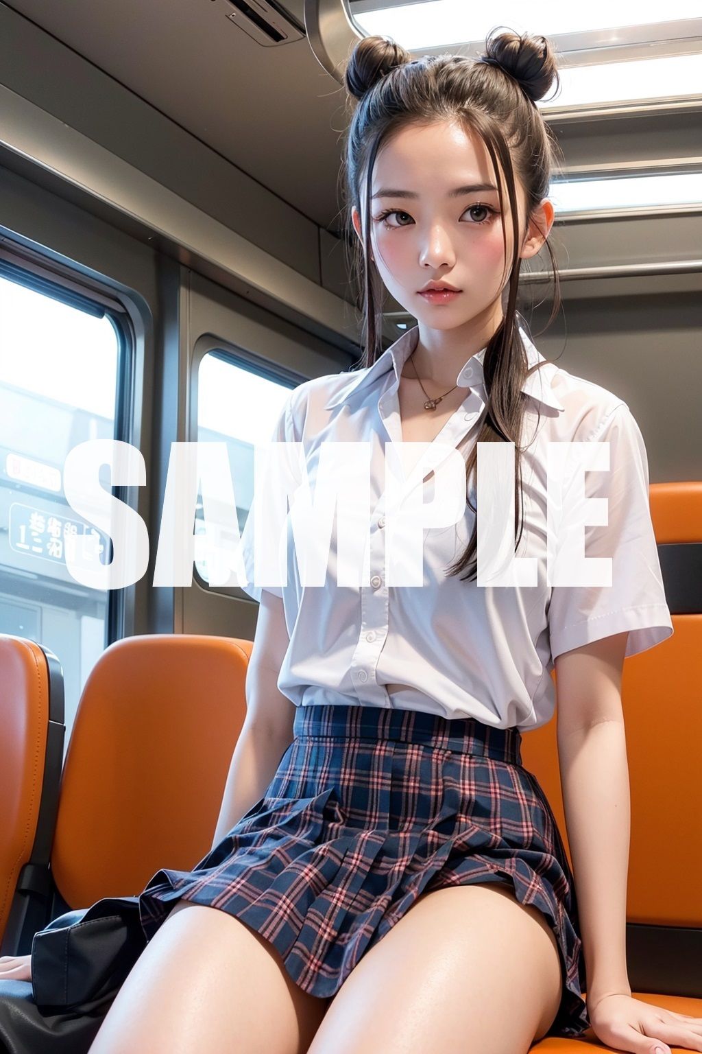 キュートなパンチラ電車のサンプル画像 6