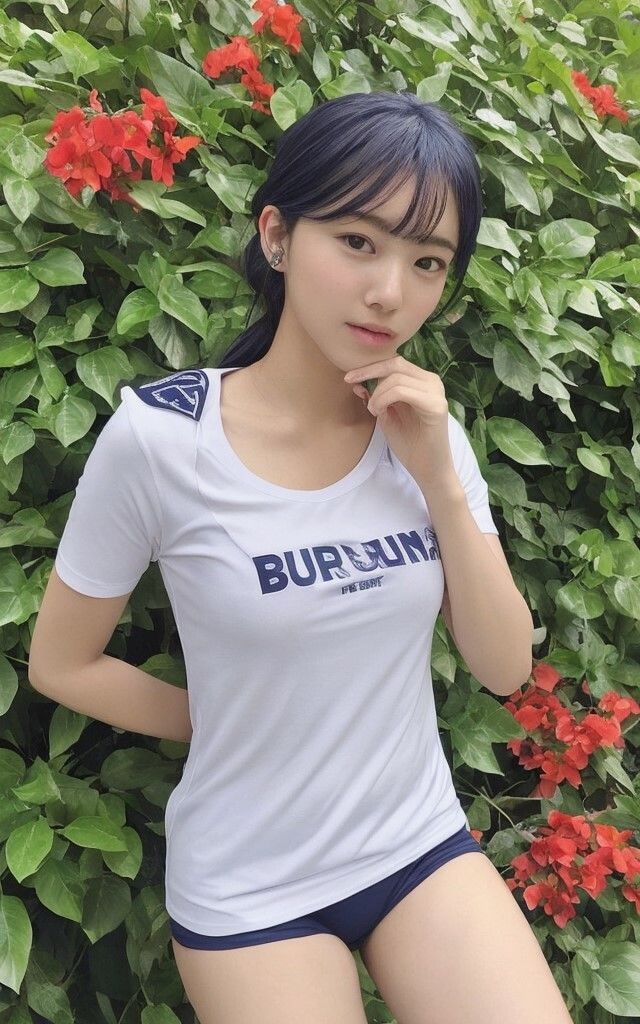 サンプル画像3:運動着姿が素敵な美女 AIグラビア写真集(デジタル・ヴィジョン・メディア) [d_386984]