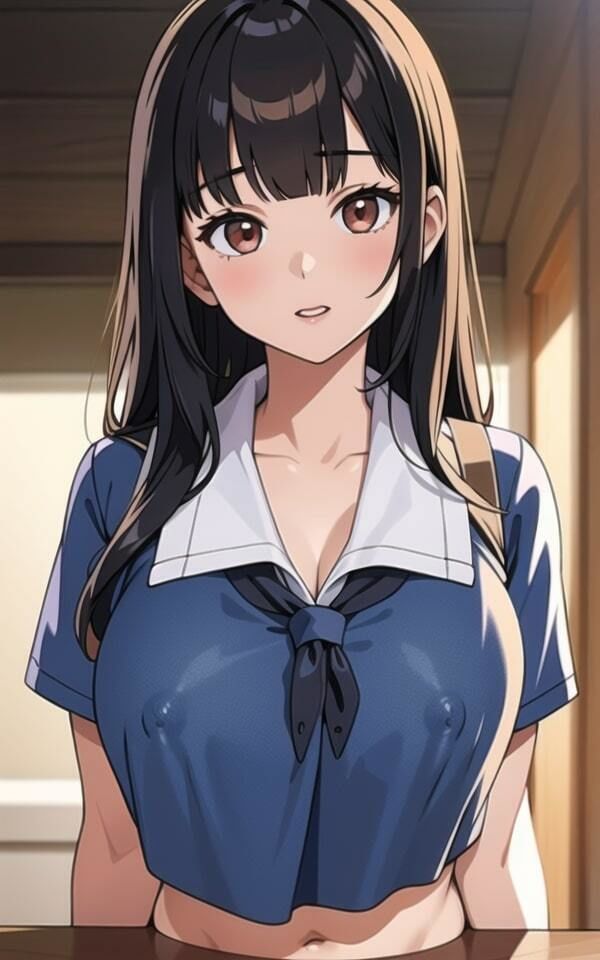 サンプル画像1:前髪作りました(にょわんぴ) [d_386985]