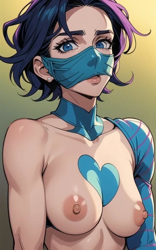 サンプル画像2:カラフルガール(にょろにょろ) [d_387015]