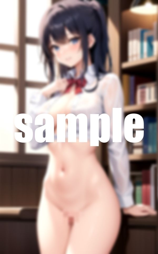 サンプル画像1:図書委員の秘密〜今日も誰かをおびき寄せる〜(淫乱の山) [d_387022]