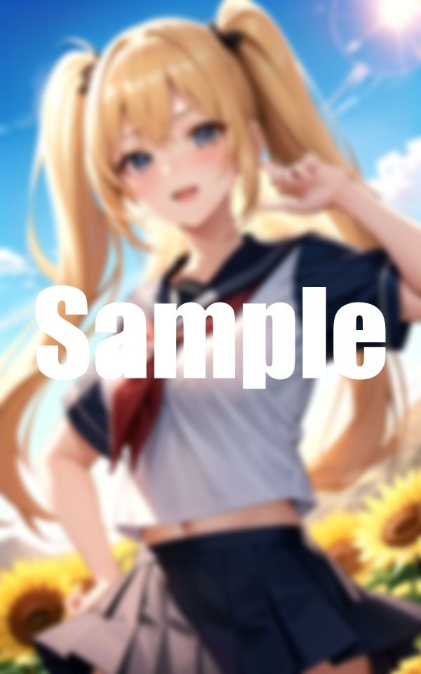 サンプル画像4:あの夏ひまわり畑で出会った君に恋をした(パンチラぱんだ) [d_387035]