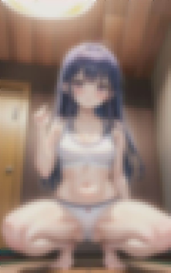 サンプル画像3:筋肉質のスポブラ女子 パート01(mion) [d_387096]