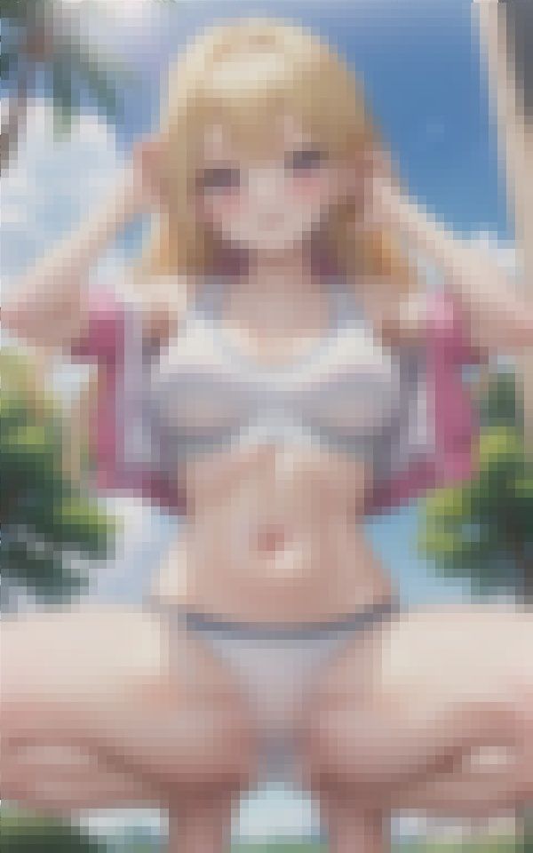 サンプル画像5:筋肉質のスポブラ女子 パート05 100P(TKサークル) [d_387105]