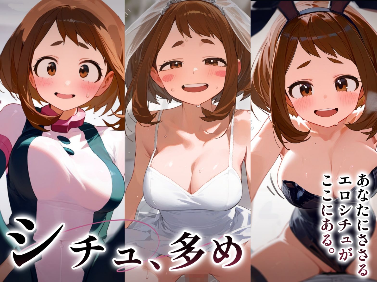 サンプル画像2:ガチ恋。 麗〇お茶子編(んぽちこクラブ) [d_387120]