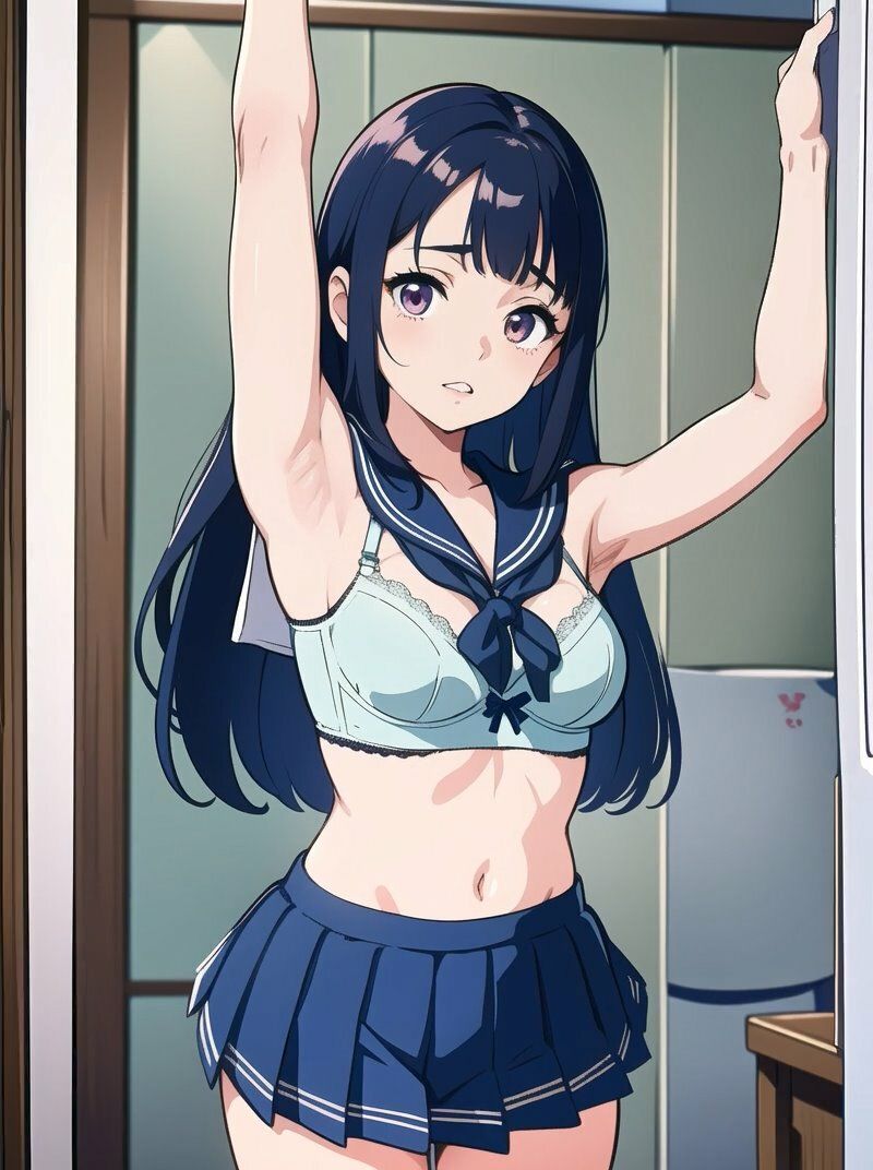 サンプル画像4:AI着エロアニメ動画 〜禁断のお着替え 魅力のランジェリー〜(AI画像研究会) [d_387149]