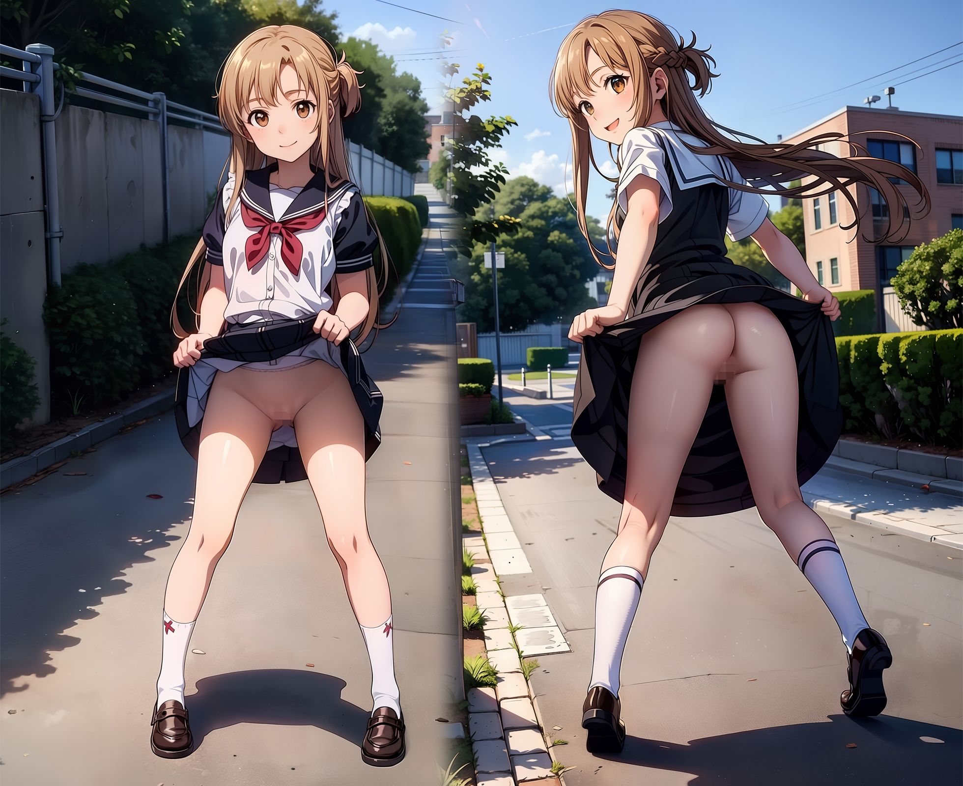 サンプル画像2:異なる時期のアスナは、妖魔に凌●されていた(支配者) [d_387193]