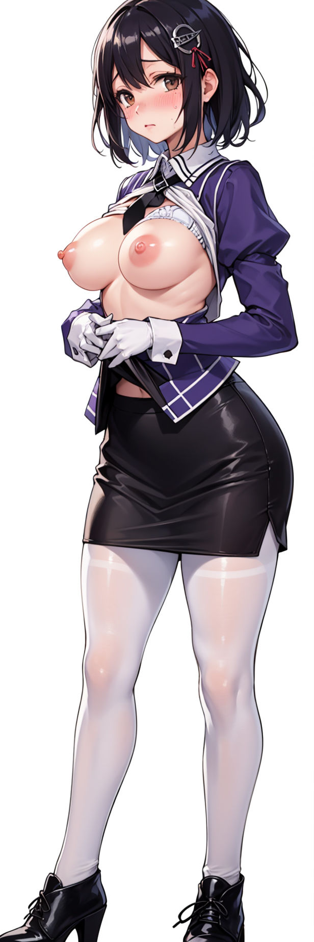 サンプル画像4:艦〇これくしょん 裸立ち絵CG集500枚(ぐるぐる扇風機) [d_387258]