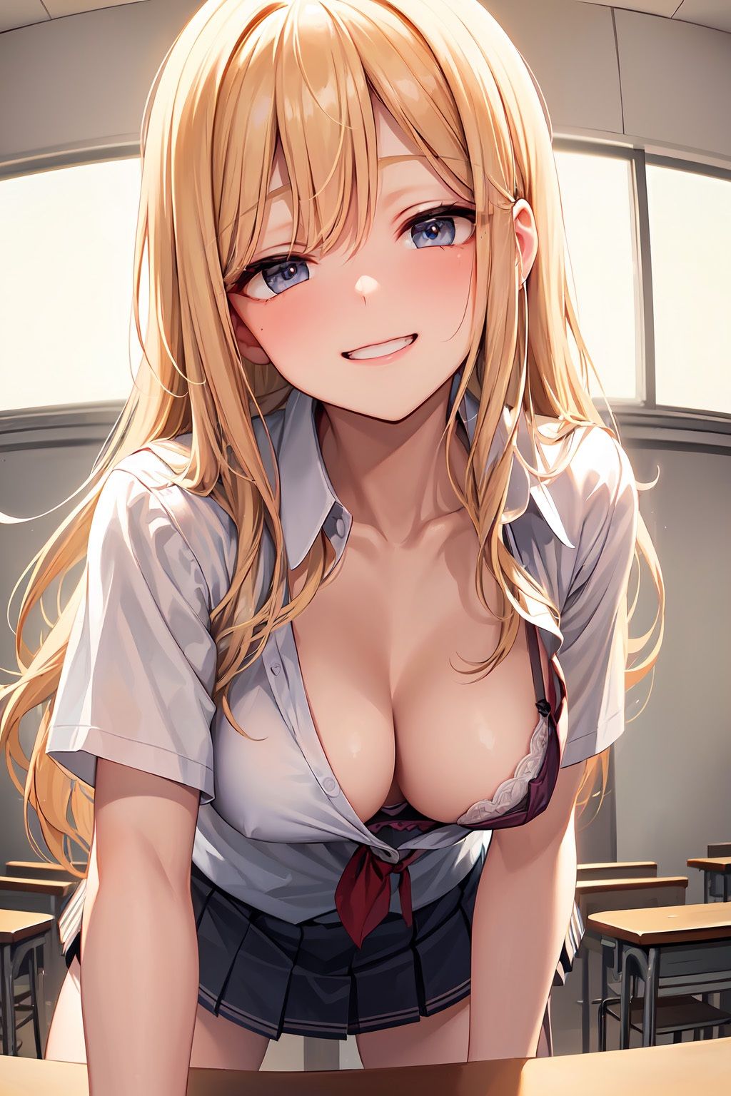 サンプル画像1:淫乱金髪ギャルJK（500枚）(MurabitoX) [d_387307]