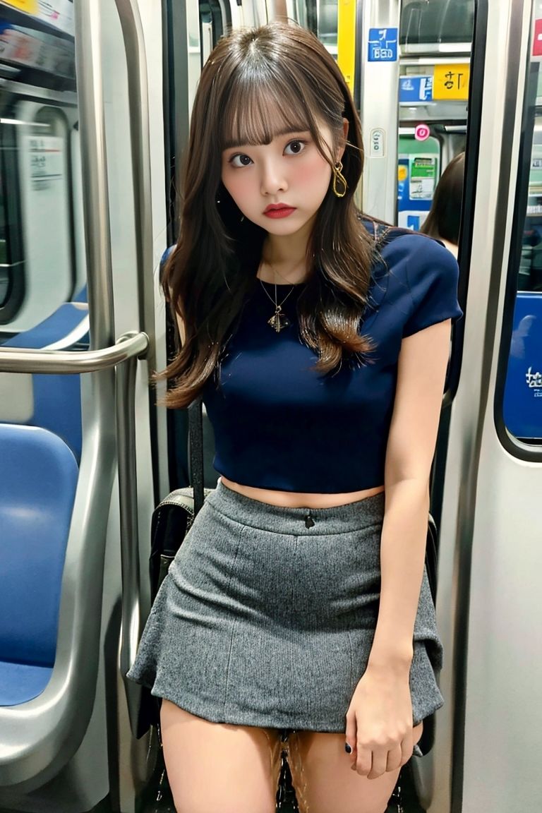 サンプル画像2:終電おもらし(P-AI planning) [d_387315]