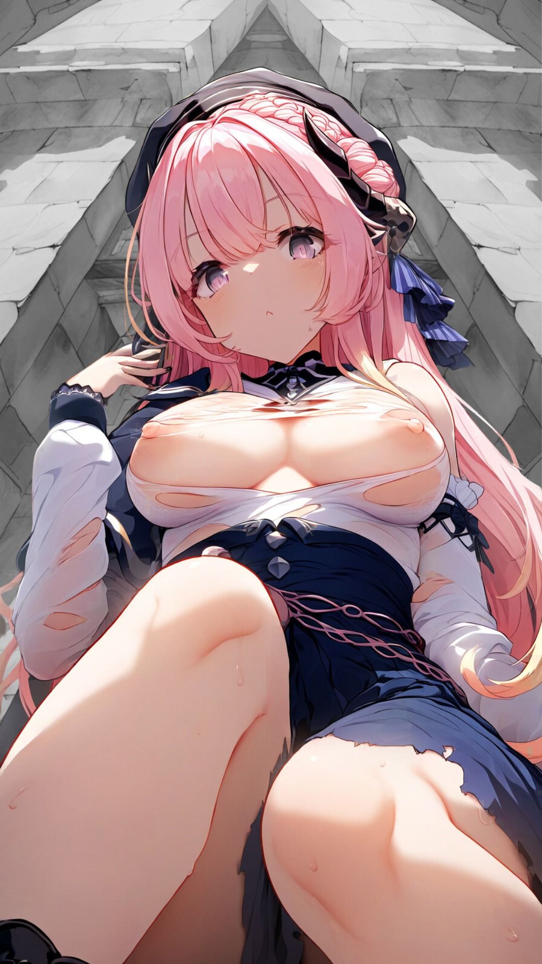 サンプル画像3:ダンジョン攻略上からしますか、下からしますか(Neoカイザー) [d_387316]