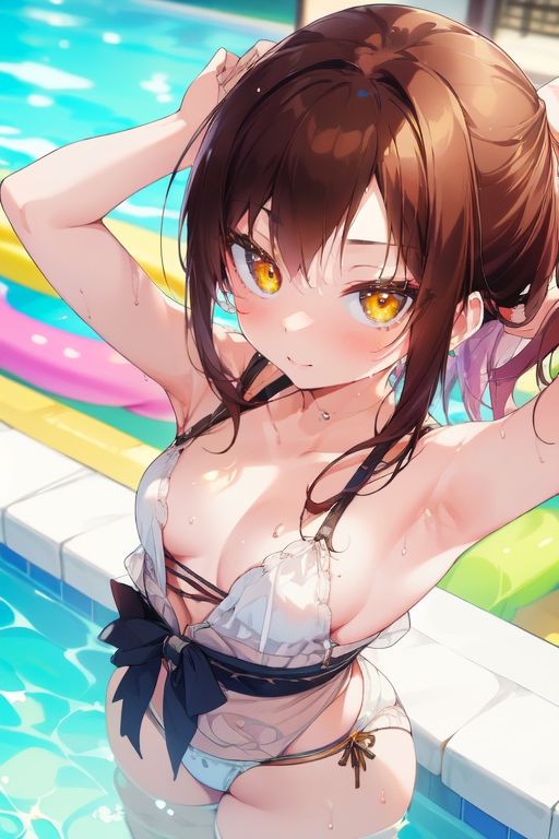 サンプル画像2:絵愛腋〜AI armpit collection〜(ツキヨミ) [d_387325]