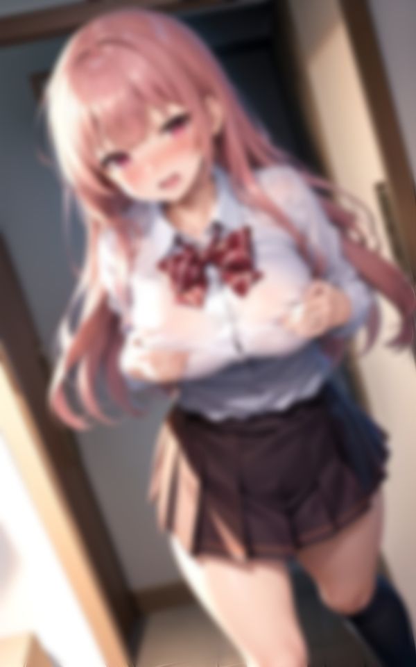 サンプル画像5:恥ずかしがり屋の娘がHなハプニングに晒される画像集(スーパーAI) [d_387335]