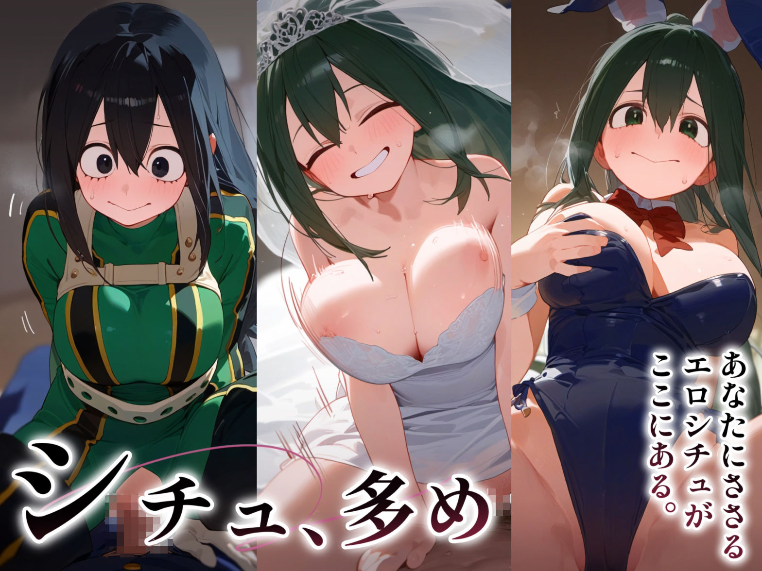 サンプル画像2:ガチ恋。 蛙〇梅雨編(んぽちこクラブ) [d_387390]