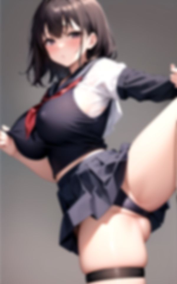 サンプル画像1:先生、おっぱいが大きくなりすぎちゃいました…(色香演算) [d_387410]