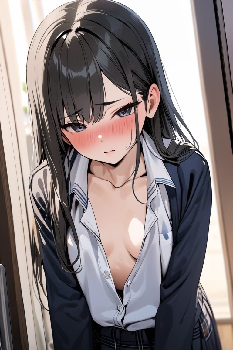 サンプル画像3:ノーブラ罰ゲーム(poichi factory) [d_387417]