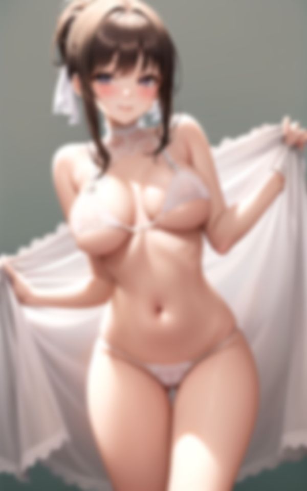 サンプル画像3:花嫁衣装を着た彼女に興奮しました(エロゴリズム) [d_387448]