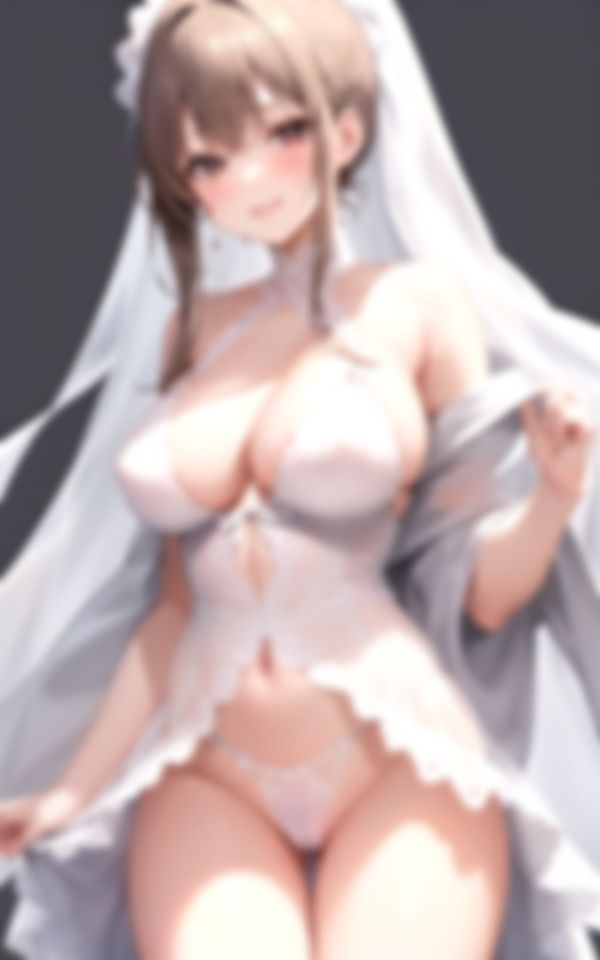 花嫁衣装を着た彼女に興奮しましたの画像10