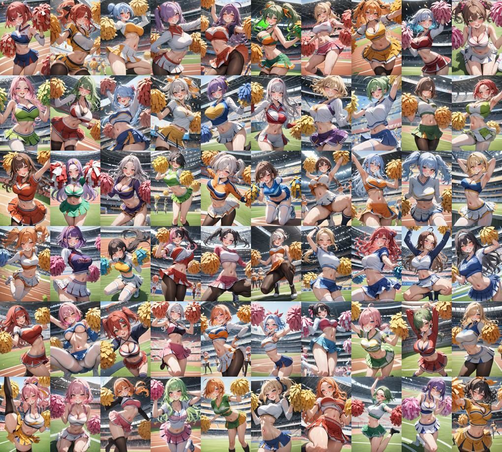 60キャラ チアガール贈呈式 即オチ2コマの画像7